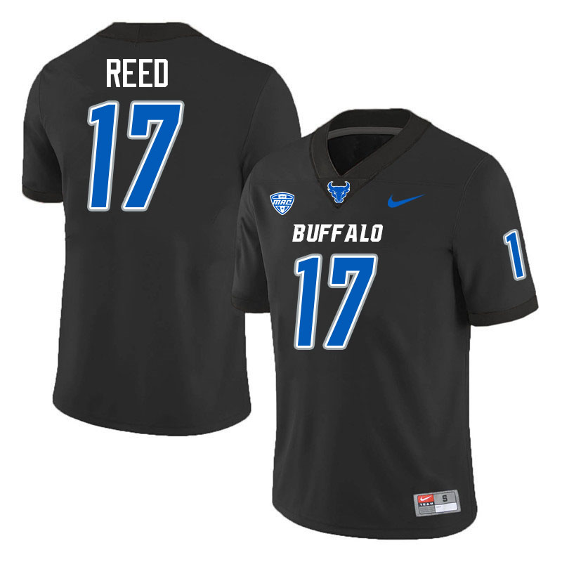 Nick Reed UB Bulls Jersey,University Of Buffalo Bulls #17 Nick Reed Jersey Youth-Black